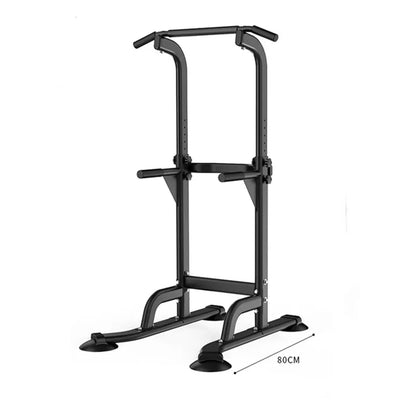 Adjustable Height Pull up Dip Station Power Tower Pull-Ups Stand for Home Gym Strength Workout Horizontal Bars Fitness Equipment