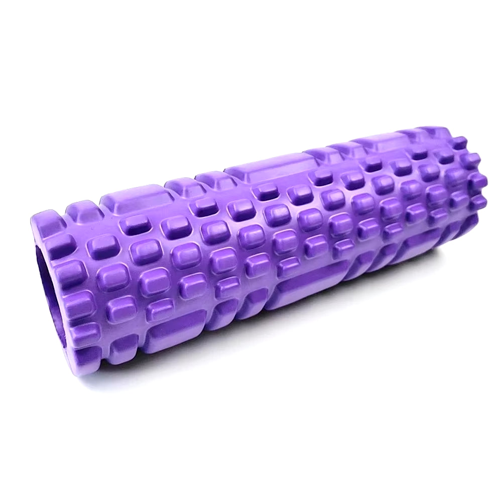 30Cm Yoga Column Foam Fitness Muscle Training Pilates Sports Massage Foam Roller Grid Trigger Point Therapy Home Gym Exercise